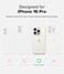 Ringke for iPhone 16 Pro Case Silicone Magnetic Compatible with MagSafe Feels Velvety Slim Cute Soft Phone Cover for Women Men Stone