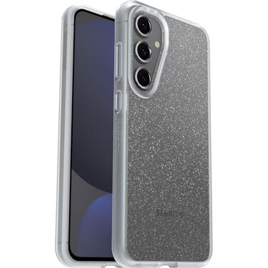 OtterBox Samsung Galaxy S24 FE React Series Case Stardust UltraThin PocketFriendly Raised Edges Protect Camera Screen Wireless Charging Compatible Single Unit Ships in Polybag