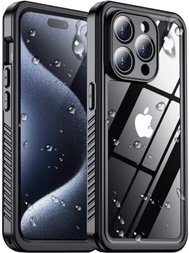 Red2Fire 2025 New Designed for iPhone 15 Pro Case Waterproof Military Grade ShockproofGlass Camera Protector Builtin Screen ProtectorIP68 UnderwaterDustproofDropproof Full Phone Case 61