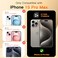 COOLQO for iPhone 15 Pro Max Case 67 Upgraded 360 Spin Magnetic Stand Compatible with MagsafeMilitary Protection Shockproof Protective Phone Holder Cover for iPhone 15 Pro Max Black Gold