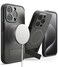 Ringke Alles Compatible with Magsafe Designed for iPhone 15 Pro Max Case Protective Case with Stand Powerful Magnetic Cover Precise Cutouts for Camera Lenses Gunmetal