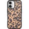 OtterBox iPhone 16 Symmetry Series Case Leo Look Black UltraThin Sleek Leopard Print iPhone Case