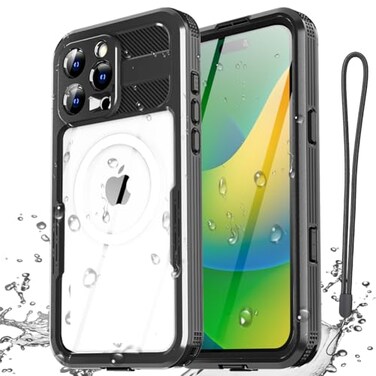 AICase Waterproof Case for iPhone 16 Pro63 with MagSafe Support SnowproofDustproofShockproofIP68 360 Full Body Protection Fully Sealed Underwater Cover for iPhone 16 Pro1