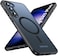 OWKEY for Samsung Galaxy S23 Plus Case 66 Magnetic S23 Plus Case Compatible with Magsafe Military Grade Shockproof Translucent Back Slim Bumper Cover Phone Case Black