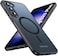 OWKEY for Samsung Galaxy S23 Plus Case 66 Magnetic S23 Plus Case Compatible with Magsafe Military Grade Shockproof Translucent Back Slim Bumper Cover Phone Case Black