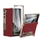 Kalernd for Samsung Galaxy Z Fold 6 Phone CaseLuxury Premier Genuine LeatherFull Body Hinge ProtectionBuiltin Screen ProtectorKickstand Slim Protective Cover for Galaxy ZFold 6 Red