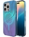 ZAGG Milan Snap Case for iPhone 16 Pro Color Changing Finish MagSafe Wireless Charging Compatible 13ft Drop Protection Graphene Reinforced EcoFriendly Deep Aurora