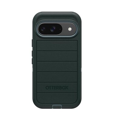 OtterBox Google Pixel 9 Pixel 9 Pro Only Defender Series Case Case Only Rugged Durable with Port Protection Microbial Defense Protection NonRetail Packaging Sagebrush Green