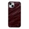 Caseative for iPhone 14 CaseWater Ripple Pattern Curly Wave Shape Soft Phone Case Wine Red