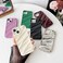 Caseative for iPhone 14 CaseWater Ripple Pattern Curly Wave Shape Soft Phone Case Wine Red