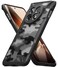 Ringke FusionX Precise Cutouts for Camera Lenses Compatible with OnePlus 13 Case Augmented Bumper Military Design Hard Back Heavy Duty Shockproof Protective Cover Camo Black