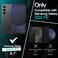 JETech Slim Fit Case for Samsung Galaxy S24 FE Flexible Soft TPU Shockproof Thin Phone Cover with Matte Finish Black