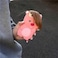 QoKcoahn Case Compatible with iPhone 16 Pro MaxCute 3D Kawaii Funny Ugly Beaver Cartoon Cover with Keychain Soft Silicone Gel Drop Protector Women Girls