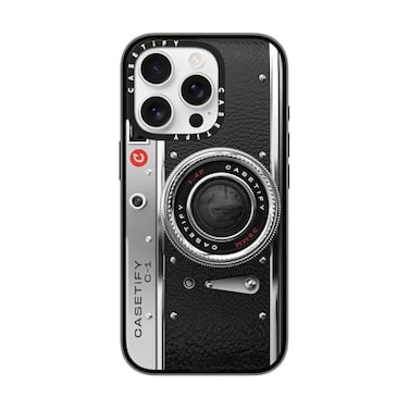 CASETiFY Compact iPhone 16 Pro Case 4 ft 2X Military Grade Drop ProtectionSlimLightweight Camera Case Classic Clear Black