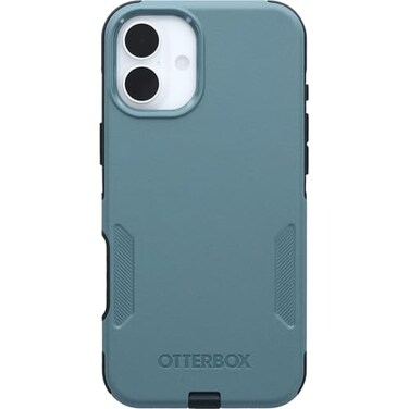 OtterBox iPhone 16 Plus Commuter Series Case Sagebrush Green Thin Protective iPhone Case DualLayer Impact Absorbing iPhone Case