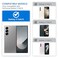 VEGO for GalaxyZFold6 Case Z Fold 6 Case with Builtin Privacy Screen Protector Hinge Protection Support Wireless Charging Slim PU Leather Cover for Samsung Galaxy Z Fold 6 5G Carbon Fiber