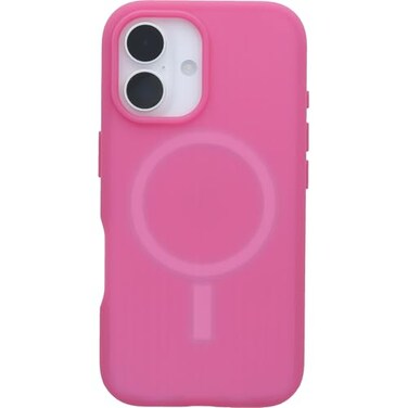 OtterBox iPhone 16 Symmetry Series Soft Touch for MagSafe Foxberry Pink Soft Touch Material MagSafe Compatible UltraSleek PocketFriendly Design for iPhone