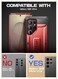 SUPCASE for Samsung Galaxy S25 Ultra Case with Stand Unicorn Beetle Pro 2 Front Frames Builtin Screen Protector BeltClip MilitaryGrade Protection Phone Case for S25 Ultra 69 Inch Ruddy