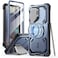 i-Blason iBlason Armorbox for Samsung Galaxy S25 Ultra Case MagSafe with Camera Cover Stand Support Wireless Charger 360 FullBody Case with Screen Protector Kickstand Phone Case for S25 Ultra Blue
