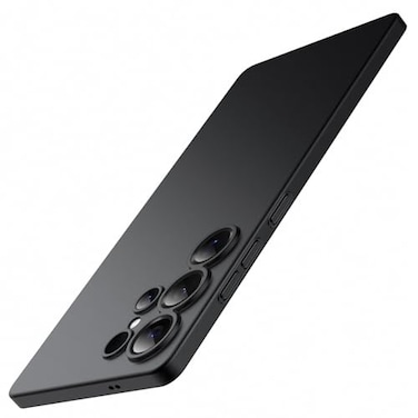 JETech Ultra Slim Case for Samsung Galaxy S25 Ultra 5G Camera Lens Full Protection Lightweight Matte Finish PP Hard Minimalist Cover Titanium Black