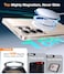 TORRAS Magnetic Shockproof for Samsung Galaxy S25 Ultra Case Fit for MagSafe4X Military Grade ProtectionAntiYellowing Magnetic Slim Clear Case for Samsung S25 Ultra Case Diamond Clear
