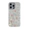 FLIRACON Cute Tulip Flowers Bow Shell Pattern Phone Case Compatible with iPhone Case Whitefor iPhone 12