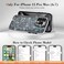 Lafunda for iPhone 15 Pro Max Case Glitter Luxury Shiny Bling Sparkly Bumper Cover with Crystal Diamonds for Women Girls Soft Slim Shockproof Protective Phone Case for iPhone 15 Pro Max 67 Black
