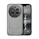 Kepuch Silklike Case Compatible for Vivo X200 Pro Magnetic Holder Builtin Metal Plate Cover Bumper Gray