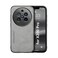Kepuch Silklike Case Compatible for Vivo X200 Pro Magnetic Holder Builtin Metal Plate Cover Bumper Gray