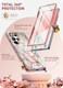 i-Blason iBlason Case for Samsung Galaxy S25 Ultra Case MagSafe with Builtin Screen Protector Support Wireless Charger FullBody Slim Fit Style Magnetic Phone Case for S25 Ultra Marble