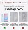 Dexnor for Samsung Galaxy S25 Case with Builtin Slide Camera Cover Screen Protector Kickstand HeavyDuty Shockproof Rugged Case FullBody Bumper Protective Cover for Galaxy S25 2025Black