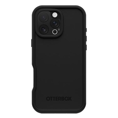 OtterBox iPhone 16 Pro Max FR Series Waterproof Case with MagSafe Designed by LifeProof Black Waterproof iPhone Case up to 2 Meters IP68 Phone Case for SwimmingSnorkeling