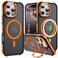 ZOEII 16 Pro Max Case Magnetic for iPhone 16 Pro Max Phone Compatible with MagSafe MilitaryGrade Protection Slim Magnetic Phone Case for iPhone16 Pro Max 69 inch Orange