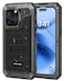 Mitywah Waterproof Case for iPhone 16 Pro Max Heavy Duty Metal Cover with Builtin Screen Protector Military Grade Full Body Shockproof Rugged Protective Phone Case 69 inch Black