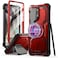 i-Blason iBlason Armorbox for Samsung Galaxy S25 Ultra Case MagSafe with Camera Cover Stand Support Wireless Charger 360 FullBody Case with Screen Protector Kickstand Phone Case for S25 Ultra Red