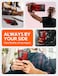 i-Blason iBlason Armorbox for Samsung Galaxy S25 Ultra Case MagSafe with Camera Cover Stand Support Wireless Charger 360 FullBody Case with Screen Protector Kickstand Phone Case for S25 Ultra Red
