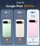 OtterBox Google Pixel 9 Pixel 9 Pro Only Defender Series Case Case Only Rugged Durable with Port Protection Microbial Defense Protection NonRetail Packaging Foxberry Pink