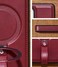 Butaiga for Samsung Galaxy S25 Ultra Case Leather with Stand AntiSlip Grip Ring Fits for MagSafe Burgundy S25 Ultra