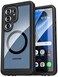 ENCASED Waterproof Case Designed for Samsung Galaxy S25 Ultra IP68 Full Body Protective Phone Case with Screen Protector Builtin ClearBlack S25 Ultra