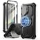 i-Blason iBlason Armorbox for Samsung Galaxy S25 Plus Case MagSafe with Stand 360 FullBody with Builtin Screen Protector Camera Cover Kickstand Support Wireless Charger MilitaryGrade Protection Black