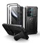 Dexnor for Samsung Galaxy S25 Plus Case with Builtin Slide Camera Cover Screen Protector KickstandHeavyDuty Shockproof Rugged Case FullBody Bumper Cover for Galaxy S25 Plus2025Black