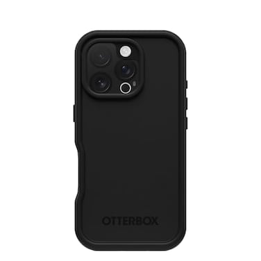 OtterBox iPhone 16 Pro FR Series Waterproof Case with MagSafe Designed by LifeProof Black Waterproof iPhone Case up to 2 Meters IP68 Phone Case for SwimmingSnorkeling