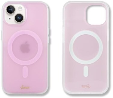 Sonix Protective Phone Case for iPhone 15 14 13 Compatible with Magsafe 10ft Drop Tested Jelly Pink