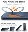 TORRAS 360 Spin for iPhone 17e Case iPhone 16e case with Stand Fit for MagSafe 4X MilitaryGrade Protective Stand Phone Case for iPhone 17e Case Ring Holder Slim Cover Matte Black 61