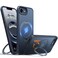 TORRAS 360 Spin for iPhone 17e Case iPhone 16e case with Stand Fit for MagSafe 4X MilitaryGrade Protective Stand Phone Case for iPhone 17e Case Ring Holder Slim Cover Matte Black 61