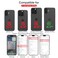 KSELF Leather Case for iPhone 16 Plus Case Protective Slim with Kickstand Shockproof Phone Cases Builtin Invisible Stand Compatible with iPhone 16 Plus 67 Brown