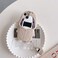 QoKcoahn Case Compatible with iPhone 16 Pro MaxCute 3D Kawaii Funny Sweater Shark Cartoon Cover with Keychain Soft Silicone Gel Drop Protector Women Girls