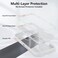 TUTUKII for iPhone 16 Pro Max Case Clear AntiDrop Transparent Shockproof Military Grade Drop Protection Heavy Duty Protective Phone Case Cover for 16 Pro Max 67 Clear