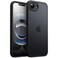 JETech Matte Case for iPhone 17e 2026 iPhone 16e Shockproof Military Grade Drop Protection Frosted Translucent Back Phone Cover AntiFingerprint 61Inch Display Black