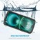 Lanhiem for iPhone 16 Pro Waterproof Case Dustproof Case Builtin Screen Protector Camera Protection 360 Full Body Heavy Duty Waterproof Phone Case 63 BlackClear